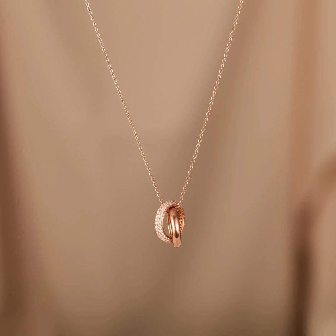 Sterling Interlocking Necklace - Razmas