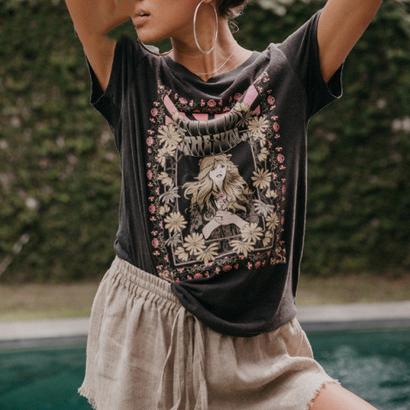 Retro printed T-Shirt