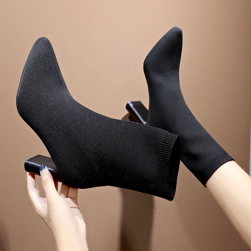 Single Thick Heel Thick Boots