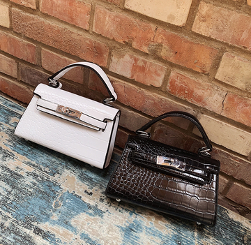 Small Bag Women''s New Chaohua-Korean Style Stone Single Shoulder Slant Bag Fashion Hand-held Platinum Bag