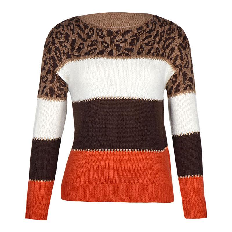 Multicolor stitching sweater - Razmas