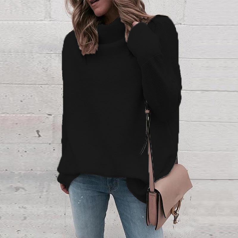 Turtleneck knitted sweater - Razmas