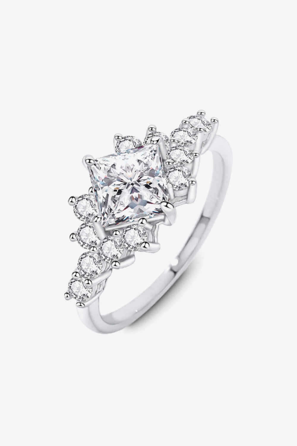 1.38 Carat Moissanite Ring - Razmas Shop