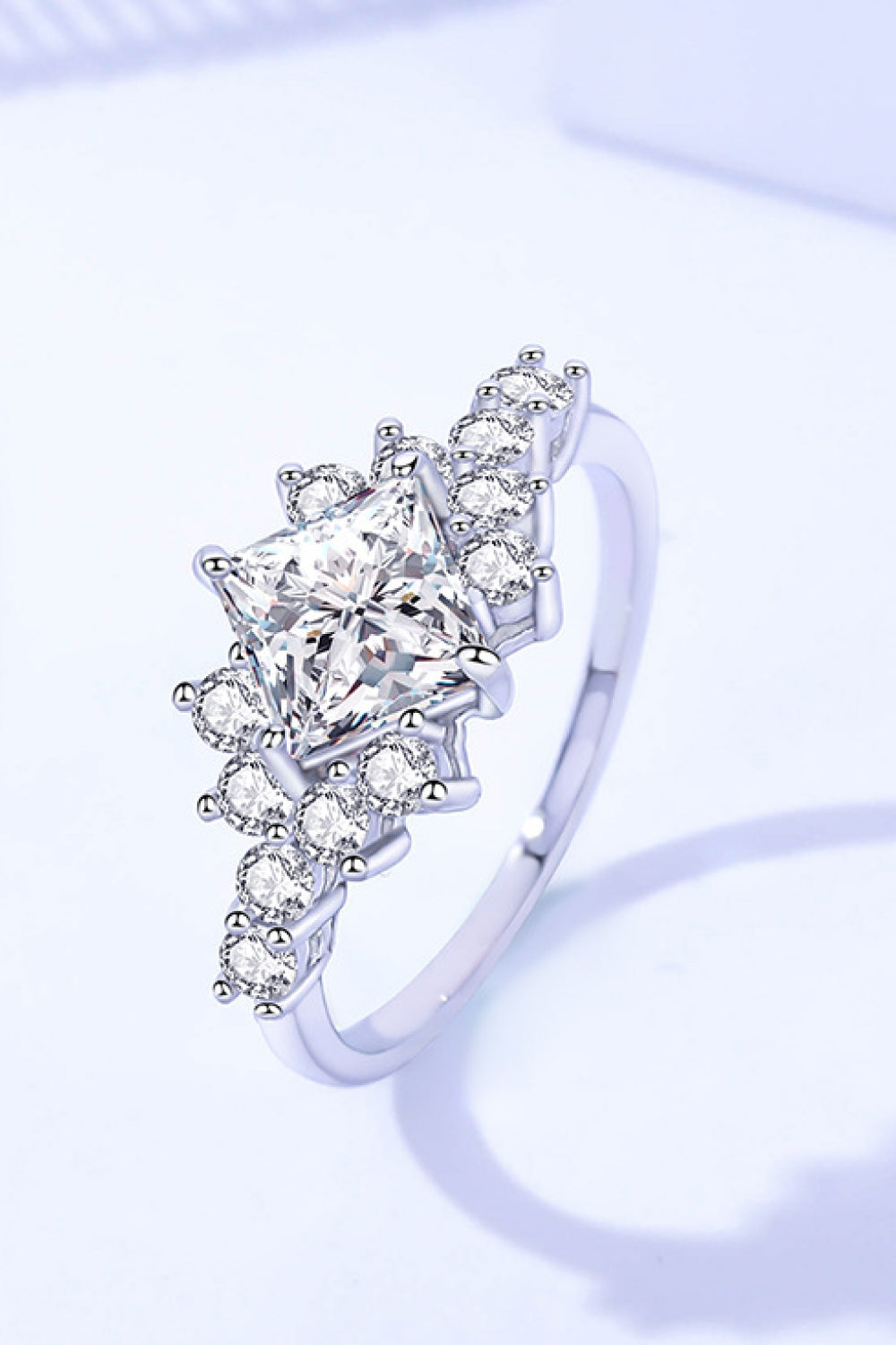 1.38 Carat Moissanite Ring - Razmas Shop