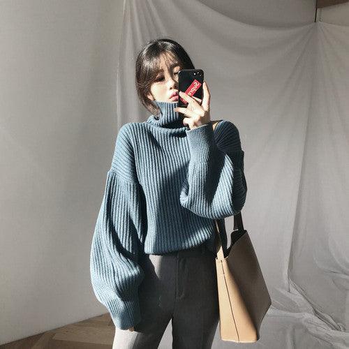 Ladies Turtleneck Sweater - Razmas