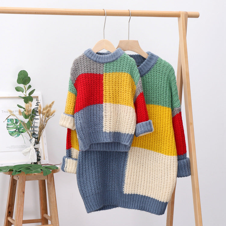 Rainbow sweater