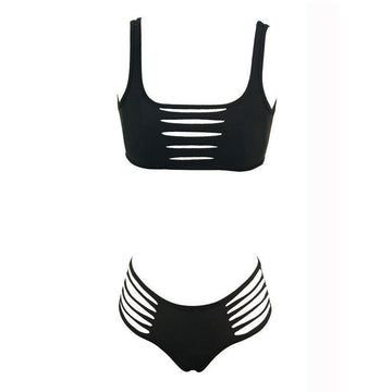 Swimsuit Beachwear Cut Split