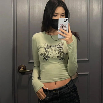 Vintage Printed Pea