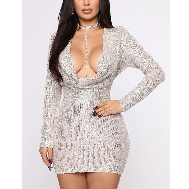Collar Hip Wrap™ Dress - Razmas