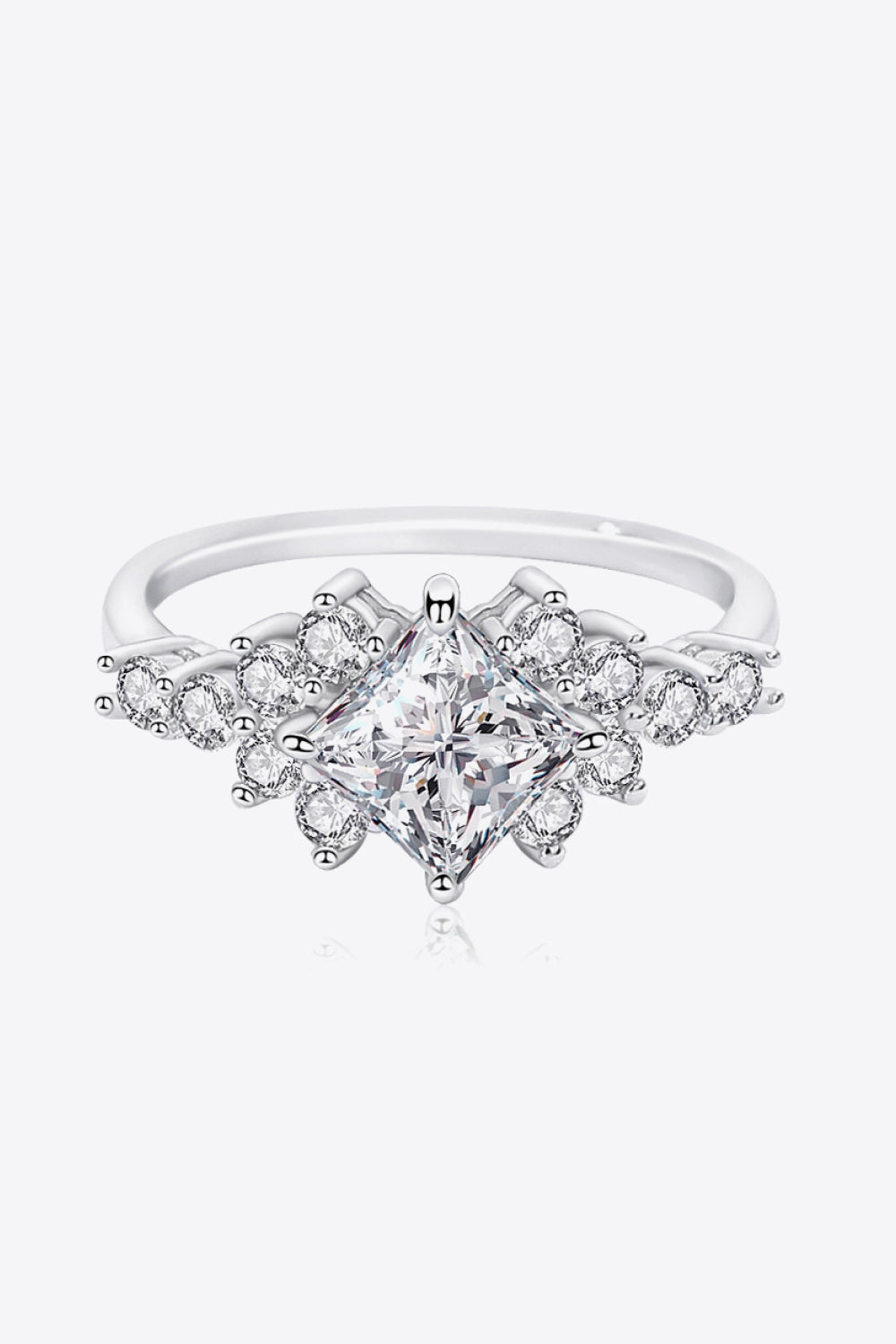 1.38 Carat Moissanite Ring - Razmas Shop
