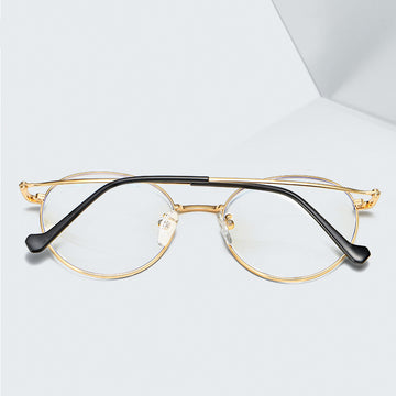 Retro round glasses