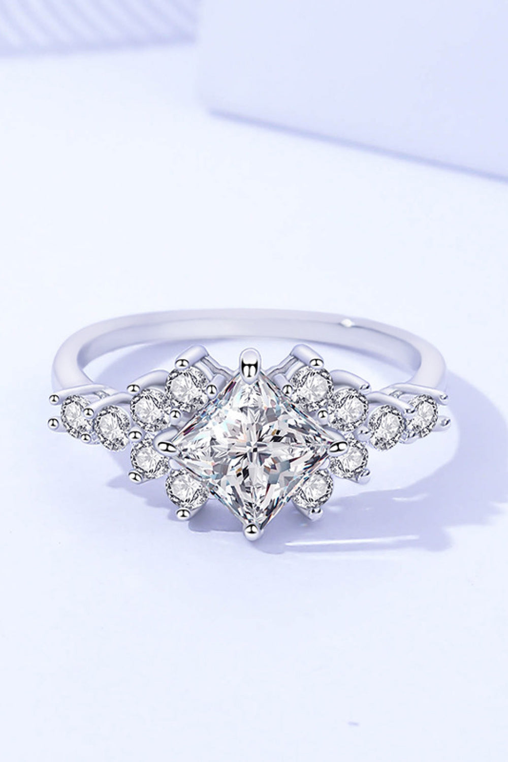 1.38 Carat Moissanite Ring - Razmas Shop