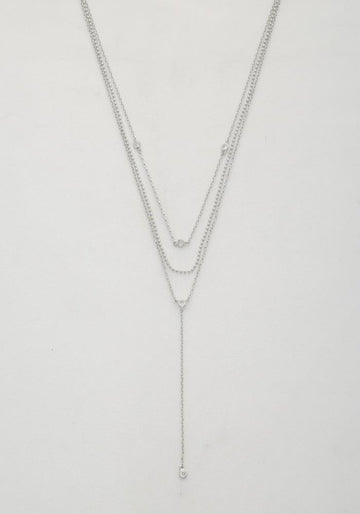 Dainty Metal Y Shape Necklace