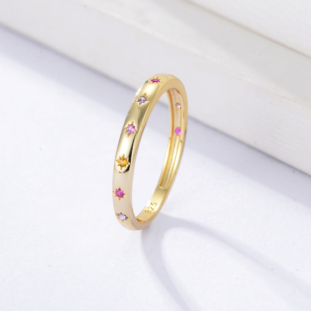 Sterling Colored Zircon